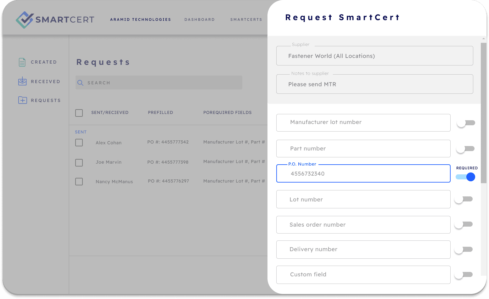 Request Slide Out SmartCert Announces New Features and Upgrades to Free Starter Subscriptions